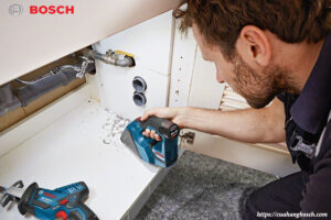 Máy hút bụi dùng pin BOSCH GAS 12 V-LI PROFESSIONAL (SOLO)