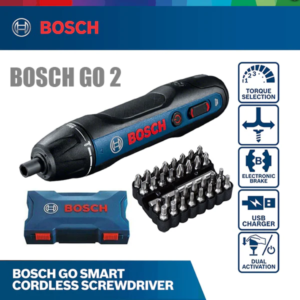 Máy vặn vít dùng pin 32 mũi BOSCH GO GEN 2 (06019H2181)