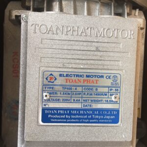 Động Cơ Điện Motor Toàn Phát 1.5 KW /1500v/p