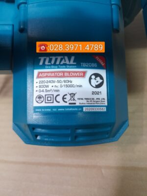 Máy thổi bụi Total TB2086 800W,bh 6 tháng