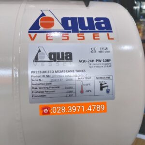 Bình tích áp dạng nẳm AQUAVESSEL 24L, Thổ Nhĩ Kì