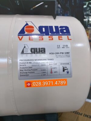 Bình tích áp dạng nẳm AQUAVESSEL 24L, Thổ Nhĩ Kì