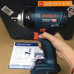 Máy vặn bulong động lực dùng pin BOSCH GDS 18V-400 PROFESSIONAL  (SOLO )