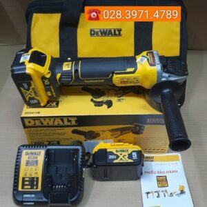 Máy mài pin 20Vmax/BL Dewalt DCG413B gồm 2 pin 20v 5.0ah ,1 sạc