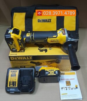 Máy mài pin 20Vmax/BL Dewalt DCG413B gồm 2 pin 20v 5.0ah ,1 sạc