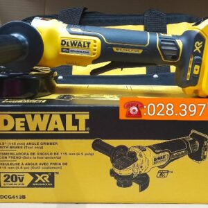 Máy mài pin 20Vmax/BL Dewalt DCG413B gồm 2 pin 20v 5.0ah ,1 sạc