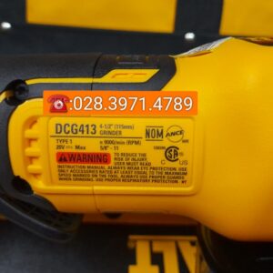 Máy mài pin 20Vmax/BL Dewalt DCG413B gồm 2 pin 20v 5.0ah ,1 sạc