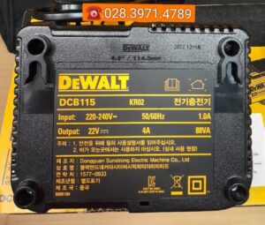 Máy mài pin 20Vmax/BL Dewalt DCG413B gồm 2 pin 20v 5.0ah ,1 sạc