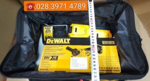 Máy mài pin 20Vmax/BL Dewalt DCG413B gồm 2 pin 20v 5.0ah ,1 sạc