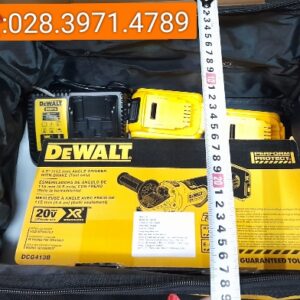 Máy mài pin 20Vmax/BL Dewalt DCG413B gồm 2 pin 20v 5.0ah ,1 sạc