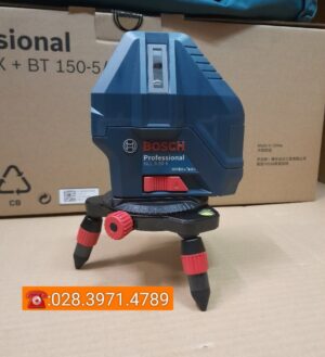 Bộ Máy cân mực laser Bosch GLL 5-50 X PROFESSIONAL + BT 150 5/8