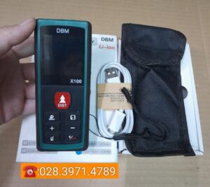 Máy đo khoảng cách laser DBM 100m sử dụng pin sạc