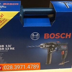 Máy khoan động lực BOSCH GSB 13 RE (Set Valy 100 phụ kiện)