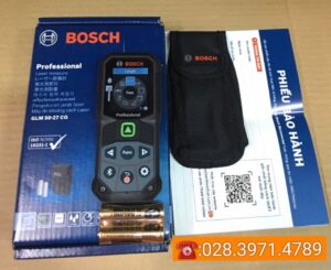 Máy đo khoảng cách laser tia xanh Bosch GLM 50-27 CG