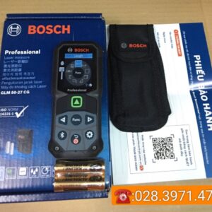 Máy đo khoảng cách laser tia xanh Bosch GLM 50-27 CG