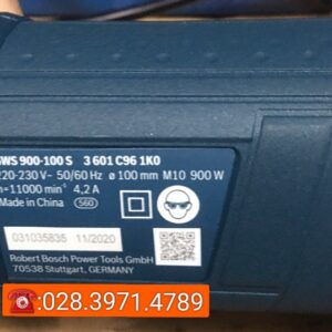 Máy mài góc GWS 900-100S (điều chỉnh tốc độ),100MM