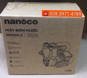 Máy bơm nước tăng áp NSP200-A ( Máy bơm nước nóng áp lực tự động 200W )