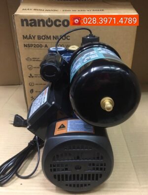 Máy bơm nước tăng áp NSP200-A ( Máy bơm nước nóng áp lực tự động 200W )