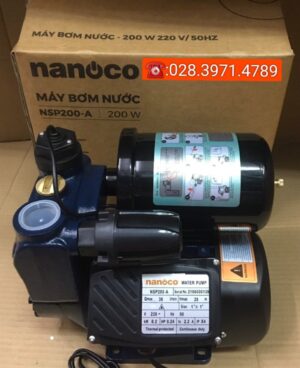 Máy bơm nước tăng áp NSP200-A ( Máy bơm nước nóng áp lực tự động 200W )