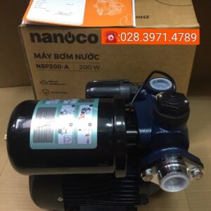 Máy bơm nước tăng áp NSP200-A ( Máy bơm nước nóng áp lực tự động 200W )