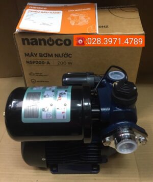 Máy bơm nước tăng áp NSP200-A ( Máy bơm nước nóng áp lực tự động 200W )