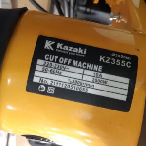 Máy cắt sắt KAZAKI KZ355C - 2000W (355mm)