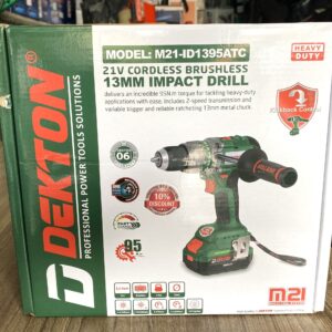 Máy khoan pin DEKTON M21-ID1395ATC - 21V CORDLESS BRUSHLESS