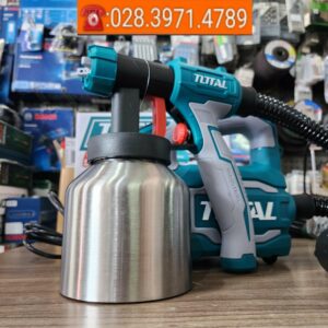 Máy phun sơn dùng điện TOTAL TT5006-2 CHÍNH HÃNG (bình chứa bằng nhôm)