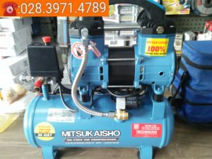 [NEW] Máy nén khí không dầu 12L - 1.5HP MITSUKAISHO xanh dương