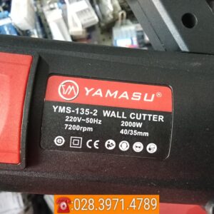 Máy cắt tường chính hãng YAMASU YSM-135-2 2 lưỡi đường kính 133mm, công suất 2000W